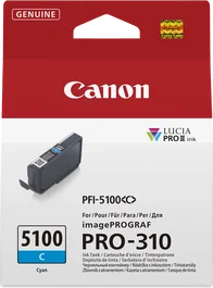 Canon 6953C001 Cartouche d'encre cyan PFI-5100C 14ml