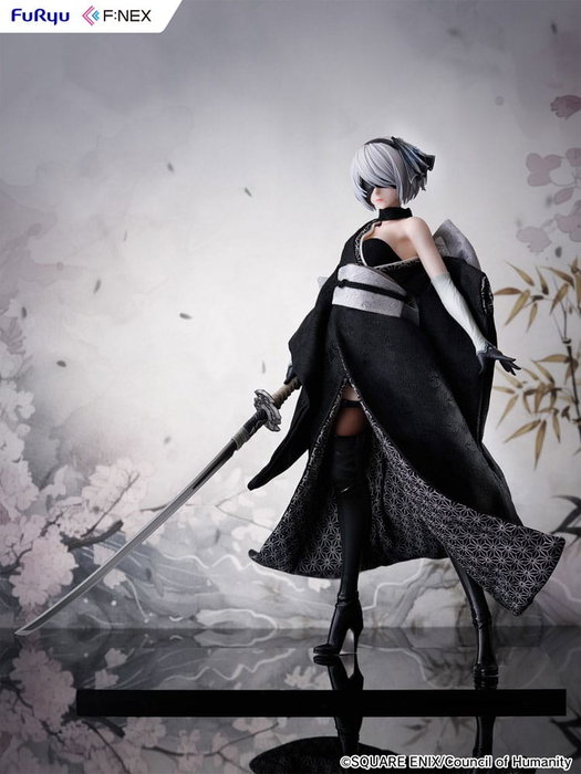 Nier: Automata Ver1.1a F:Nex statuette PVC 1/4 2B Japanese Doll 43 cm