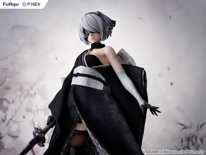 Nier: Automata Ver1.1a F:Nex statuette PVC 1/4 2B Japanese Doll 43 cm