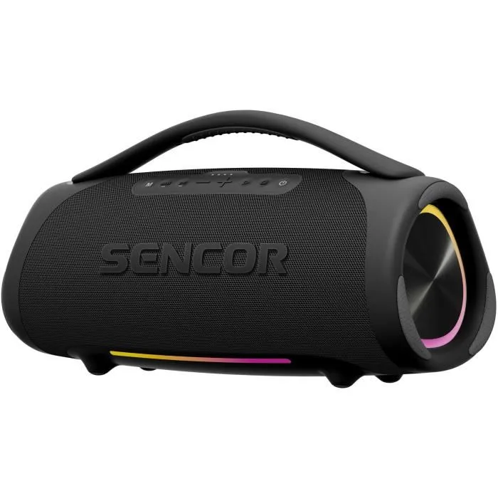 Sencor RESONEX MEGA - Enceinte Bluetooth étanche 190 W - Noir Sencor RESONEX MEGA - Enceinte Bluetooth étanche 190 W - Noir