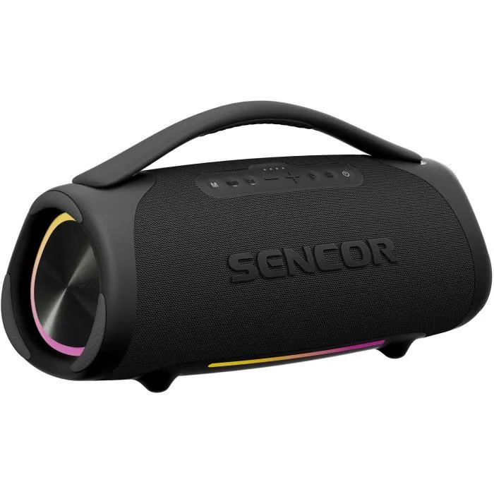 Sencor RESONEX MEGA - Enceinte Bluetooth étanche 190 W - Noir Sencor RESONEX MEGA - Enceinte Bluetooth étanche 190 W - Noir