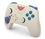 PowerA NSGP0015-01 Manette Sans Fil Officielle Nintendo Switch Edition Zelda, Rechargeable, Boutons Assignables, Motion Control, 30h Autonomie