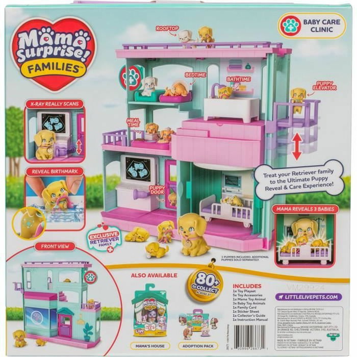 Little Live Pets Clinique Vétérinaire Mama Surprise Little Live Pets Clinique Vétérinaire Mama Surprise