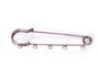Innspiro Aiguilles broches métalliques 5 anneaux argent vieilli 75,0x15,3mm