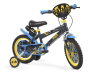 Toimsa Bicicleta Batman - Vélo enfant 14" pour 4 à 6 ans - Noir