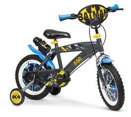 Toimsa Bicicleta Batman - Vélo enfant 14" pour 4 à 6 ans - Noir