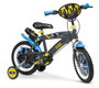 Toimsa Bicicleta Batman - Vélo enfant 14" pour 4 à 6 ans - Noir