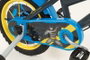 Toimsa Bicicleta Batman - Vélo enfant 14" pour 4 à 6 ans - Noir