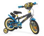 Toimsa Bicicleta Batman - Vélo enfant 14" pour 4 à 6 ans - Noir
