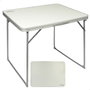Aktive Table de Camping Pliable 80x60x70 cm - Blanc