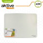 Color Baby - Table de camping pliante 80x60 cm, bois et acier, blanc