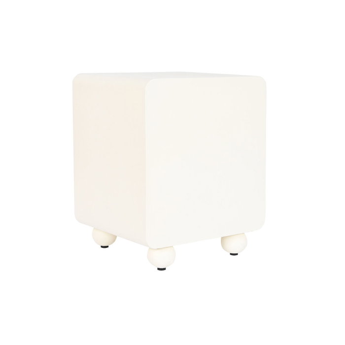 Table de Nuit DKD Home Decor Blanc Bois MDF 45 x 40 x 55 cm Table de Nuit DKD Home Decor Blanc Bois MDF 45 x 40 x 55 cm