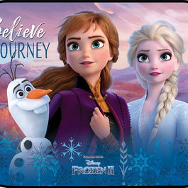 Licensing CZ10250 Rideau Latéral Maxi Frozen 60x40 cm, Protection UV, Fixation Ventouse, Normes Européennes