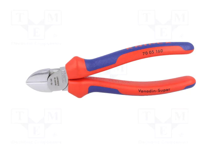 KNIPEX Pince coupante diagonale chromée 160 mm
