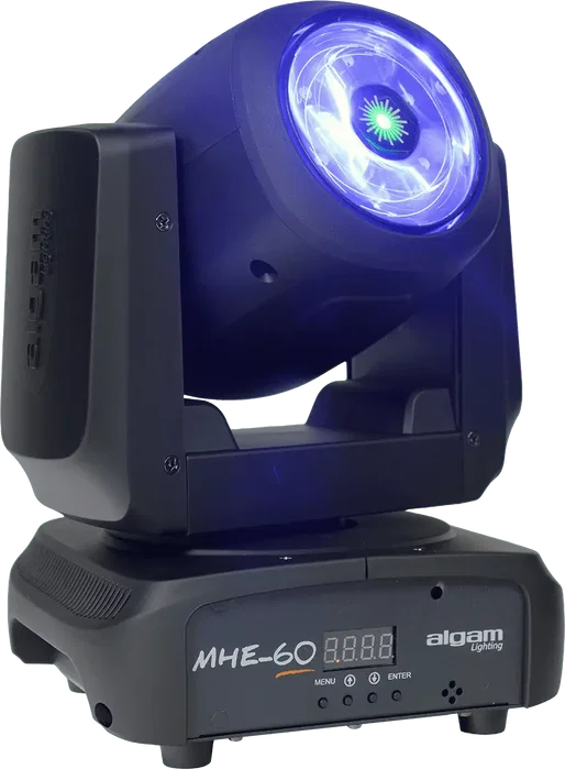 Algamlight Lumière LED Wash 6 x 15W RVB + Laser Vert 200 mW