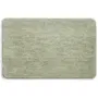 Today - Tapis de bain absorbant Utility, dimensions 40 x 60 cm, tissu polyester doux avec revers antidérapant PVC, couleur vert