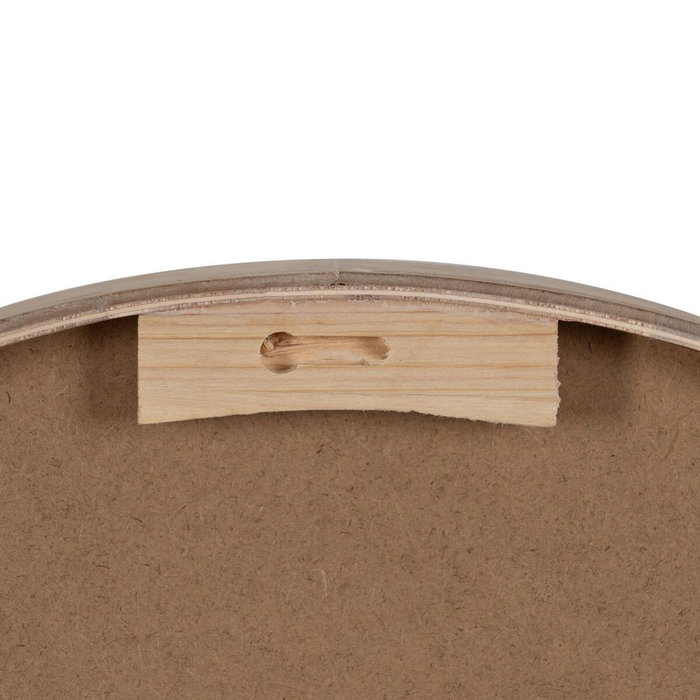 BigBuy Home Horloge Murale Blanc Bois 60 x 60 x 6,5 cm BigBuy Home Horloge Murale Blanc Bois 60 x 60 x 6,5 cm