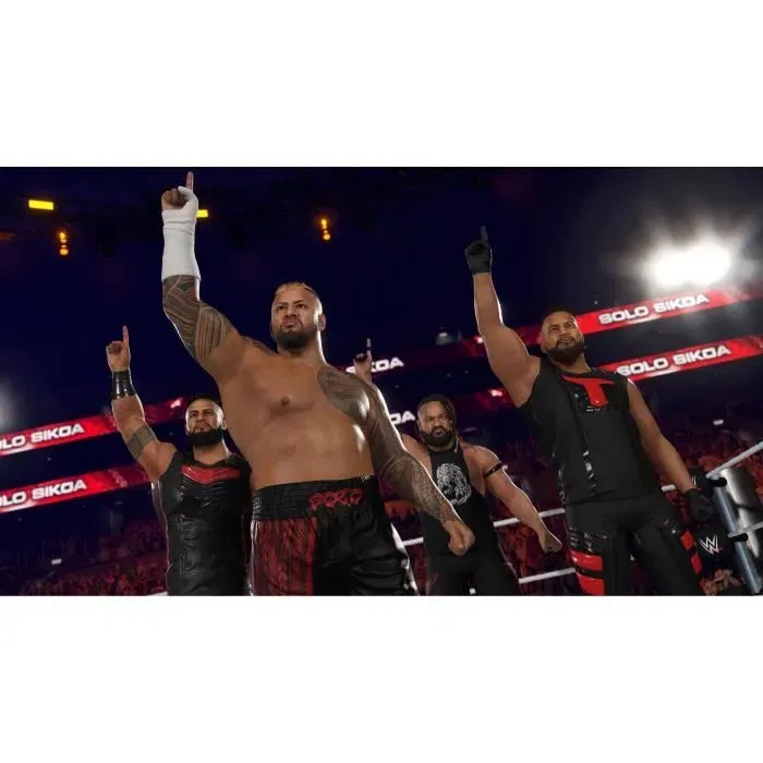 2K Games WWE 2K25 - Jeu PS4 avec Bonus Pack Wyatt Sicks (Précommande), Mode Showcase The Bloodline, Multijoueur 1-4 Joueurs