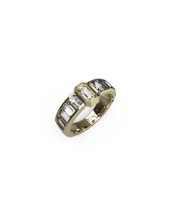 Guess Bague JUBR04254JWYG52 Dorée Taille 52 Guess Bague JUBR04254JWYG52 Dorée Taille 52