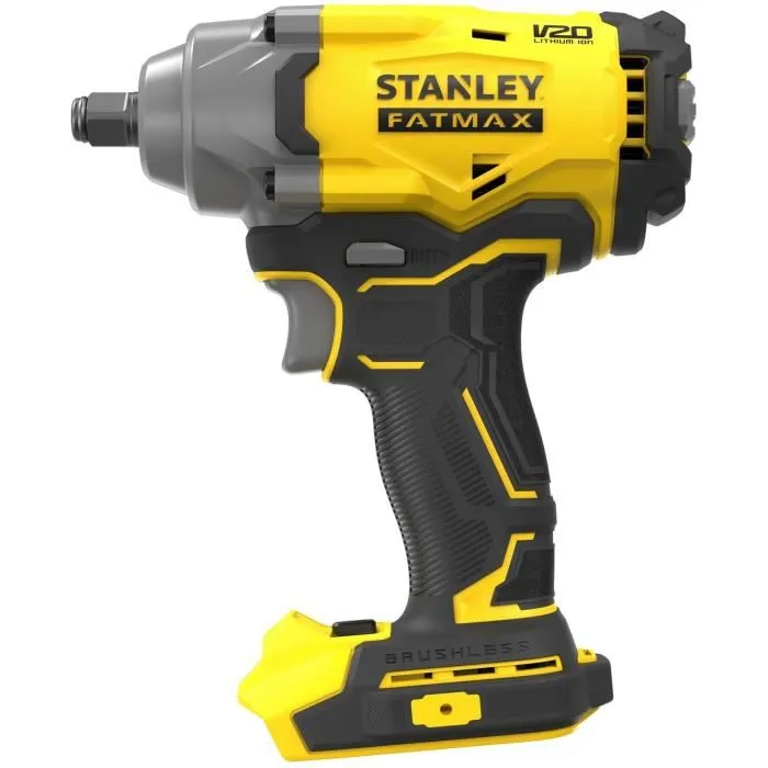 Stanley Fatmax Boulonneuse à chocs sans fil 18V SFMCF920B-XJ Brushless - 370 Nm, sans batterie
