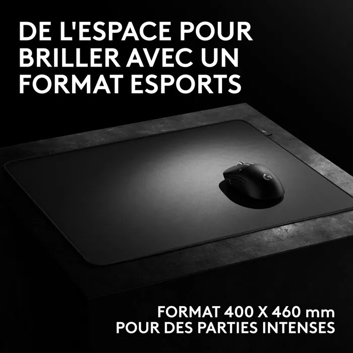 Logitech G Pro X Control - Tapis de souris gamer - Noir Logitech G Pro X Control - Tapis de souris gamer - Noir