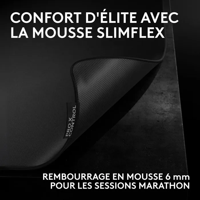 Logitech G Pro X Control - Tapis de souris gamer - Noir Logitech G Pro X Control - Tapis de souris gamer - Noir
