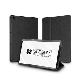 Subblim Coque Shock Case pour Realme Pad 10.4 avec protection antichoc, revêtement tissu, angles de vue multiples