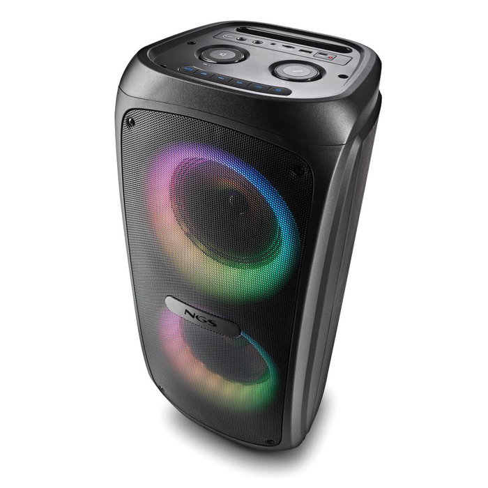 NGS Wild Temper – Enceinte Bluetooth Portable 200W avec LED RGB et True Wireless