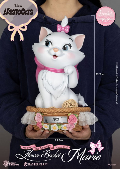 Beast Kingdom Toys Les Aristochats statuette Master Craft Flower Basket Marie Beast Kingdom Toys Les Aristochats statuette Master Craft Flower Basket Marie