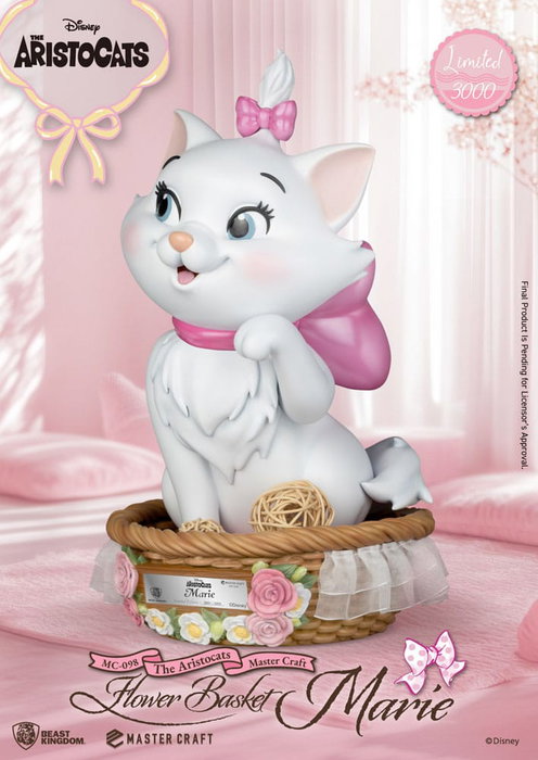 Beast Kingdom Toys Les Aristochats statuette Master Craft Flower Basket Marie Beast Kingdom Toys Les Aristochats statuette Master Craft Flower Basket Marie