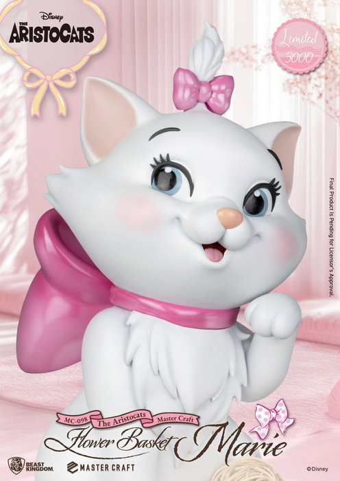 Beast Kingdom Toys Les Aristochats statuette Master Craft Flower Basket Marie Beast Kingdom Toys Les Aristochats statuette Master Craft Flower Basket Marie