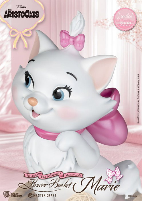 Beast Kingdom Toys Les Aristochats statuette Master Craft Flower Basket Marie Beast Kingdom Toys Les Aristochats statuette Master Craft Flower Basket Marie