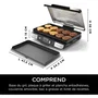 Ninja Sizzle GX101EU - Grill et plancha d'intérieur XL avec couvercle amovible