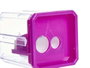Pincello Sacapuntas Double Carré Assorti Plastique 9.5x13.5x4 cm, Couleurs Aléatoires (Set de 24)