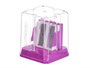 Pincello Sacapuntas Double Carré Assorti Plastique 9.5x13.5x4 cm, Couleurs Aléatoires (Set de 24)