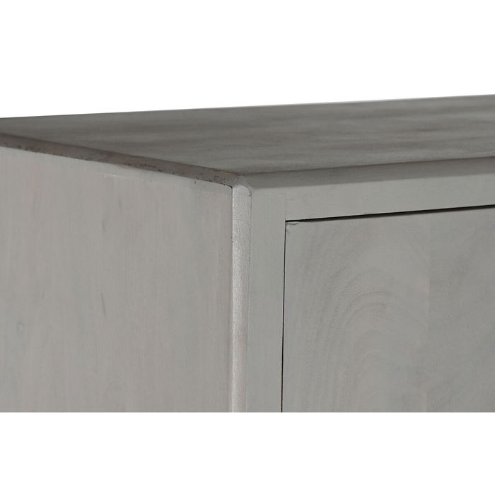 Buffet Home ESPRIT Blanc Bois de manguier 82 x 45 x 195 cm