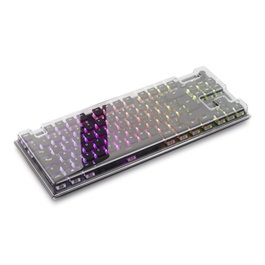 Decksaver Housse de Protection pour Clavier Roccat Vulcan TKL, Polycarbonate Fumé