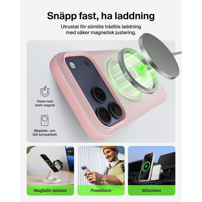 Belkin Protection pour iPhone 17 Pro Max Rose Belkin Protection pour iPhone 17 Pro Max Rose
