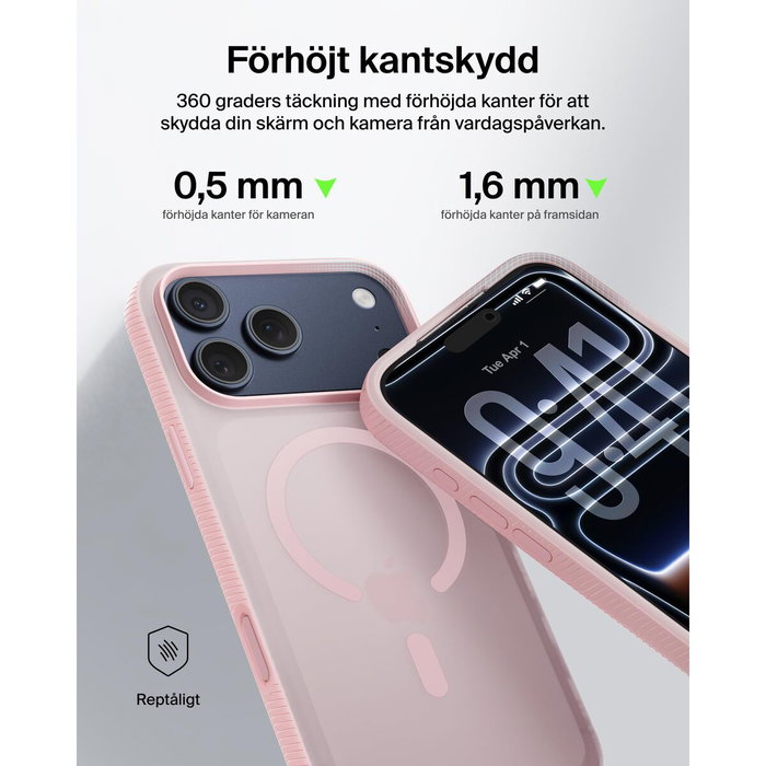 Belkin Protection pour iPhone 17 Pro Max Rose Belkin Protection pour iPhone 17 Pro Max Rose