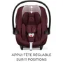 CYBEX Siège auto Aton B2 i-Size avec Base One ISOFIX, Groupe 0+ (Naissance-13 kg/87 cm/2 ans), Rouge - Conforme R129/03