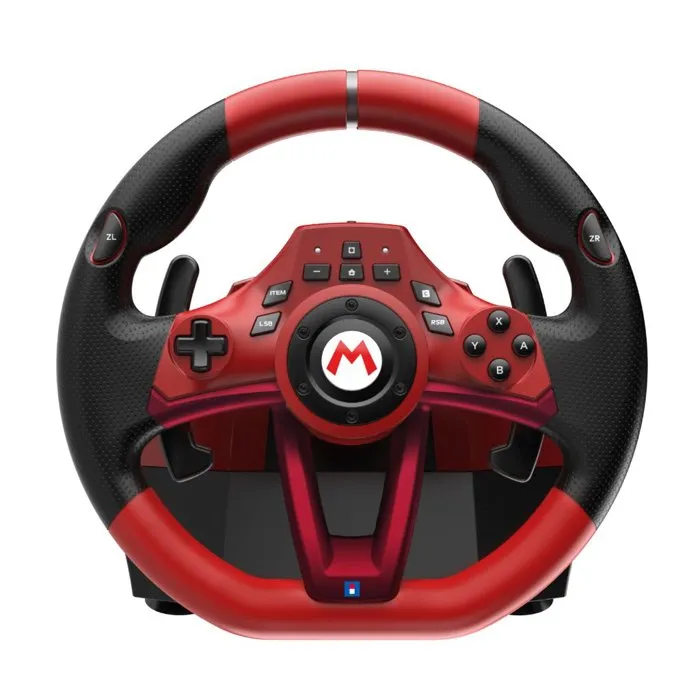 Hori Mario Kart World Racing Wheel Pro Deluxe avec Bouton C et Pédales pour Nintendo Switch 2 Hori Mario Kart World Racing Wheel Pro Deluxe avec Bouton C et Pédales pour Nintendo Switch 2
