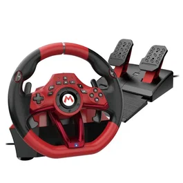 Hori Mario Kart World Racing Wheel Pro Deluxe avec Bouton C et Pédales pour Nintendo Switch 2