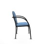 Piqueras Y Crespo Chaise Hellín avec bras fixes, bleu ciel