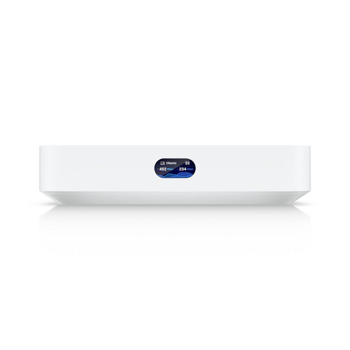 Ubiquiti Cloud Gateway Max - Passerelle Cloud 2.5G compacte, gestion 30+ appareils UniFi, routage IPS 2.3 Gbps, stockage NVMe 512 Go