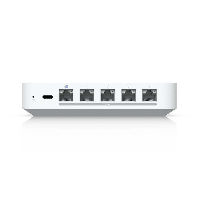 Ubiquiti Cloud Gateway Max - Passerelle Cloud 2.5G compacte, gestion 30+ appareils UniFi, routage IPS 2.3 Gbps, stockage NVMe 512 Go
