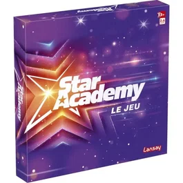 Lansay STAR ACADEMY - LE JEU - Jeu de société officiel - Interprétation, chorégraphie, improvisation et évaluations pour Prime