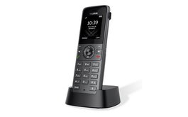 Yealink SIP-W73H Téléphone DECT IP sans fil avec combiné, écran couleur 1.8", compatibilité HD Voice, Opus et base W70B - Version UE