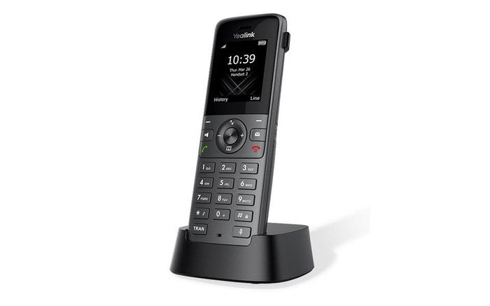 Yealink SIP-W73H Téléphone DECT IP sans fil avec combiné, écran couleur 1.8", compatibilité HD Voice, Opus et base W70B - Version UE Yealink SIP-W73H Téléphone DECT IP sans fil avec combiné, écran couleur 1.8", compatibilité HD Voice, Opus et base W70B - Version UE