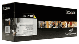 Lexmark Cartouche Toner 24B7501 Jaune pour Imprimante