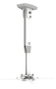 SMS CMV485-735 - Bras télescopique pour projecteur, charge max. 20 kg, longueur 735 mm, réglage sans outil, finition blanche